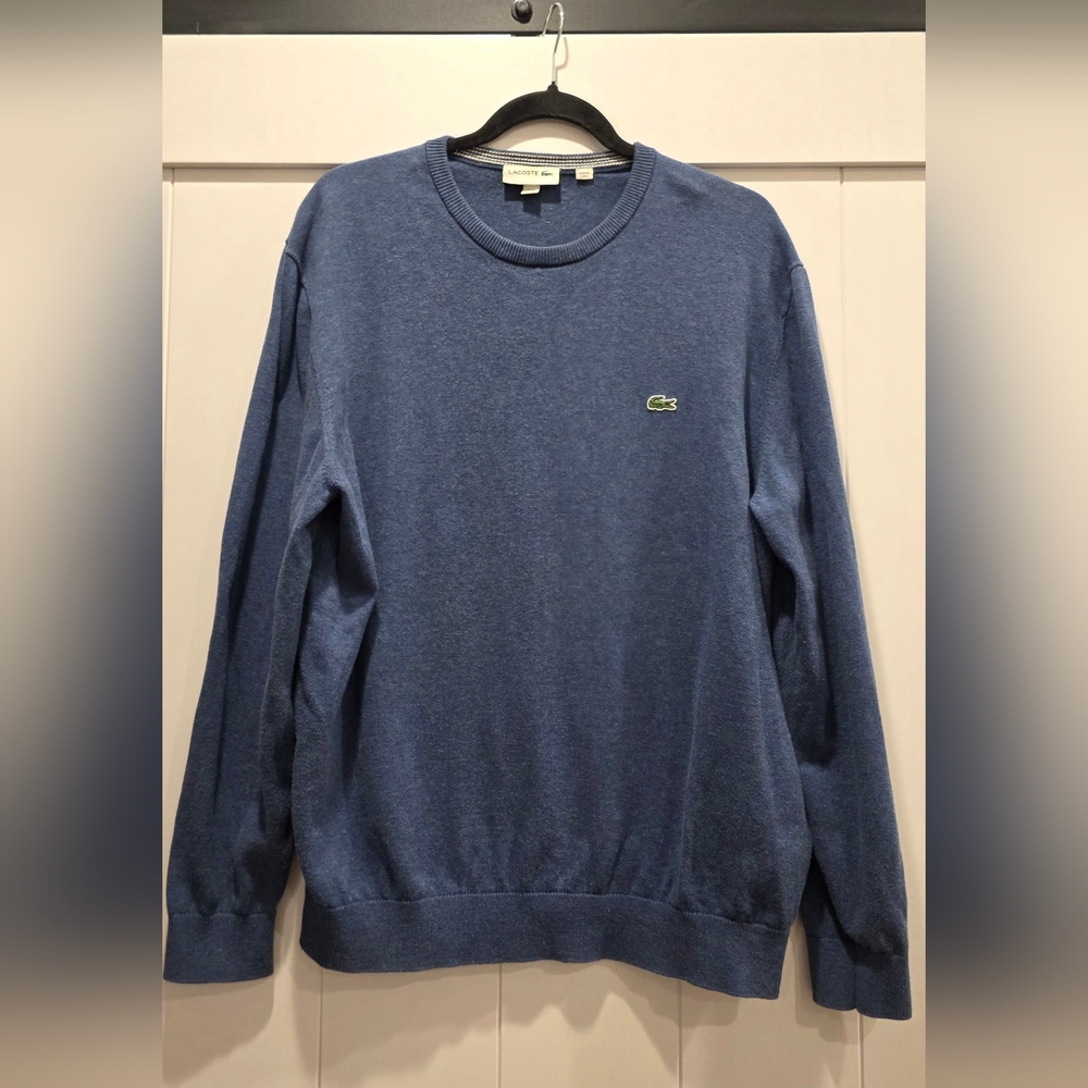 Lacoste Mens Crew Neck Sweater Size XL -Item 092 A-1